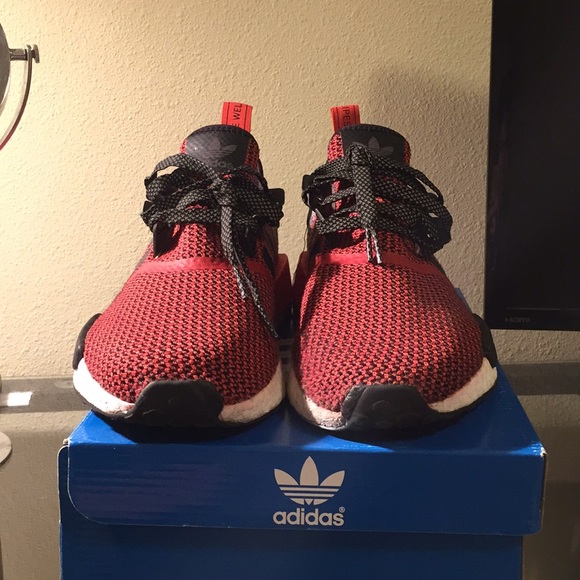 Adidas NMD_R1 primeknit ltd lush red nmd - Picture 2 of 7